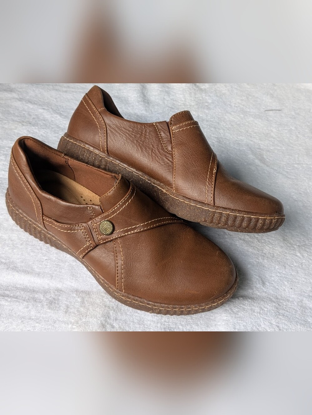 Clarks Women's Caroline Pearl Shoes Size 8.5